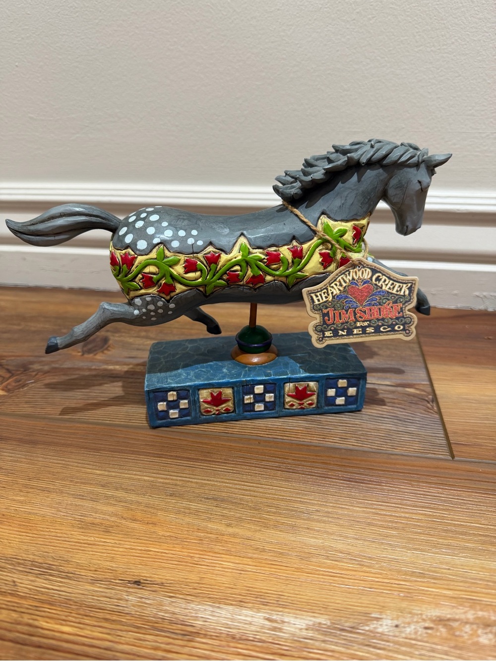 NEW Jim Shore Heartwood Creek "A Day In The Country" horse figurine Vintage